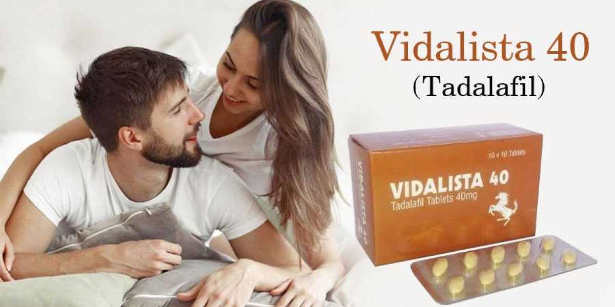 Vidalista 40 – Enhance The Sex Drive | ED Pill | Sildenafilcitrates