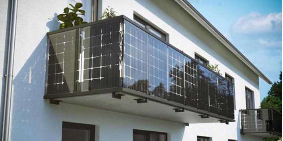 Solar power from your own balcony.