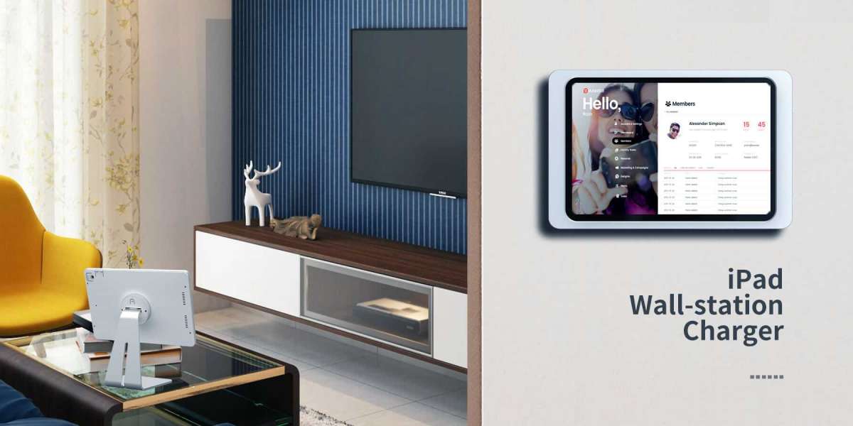 iPad mini wall mount setup