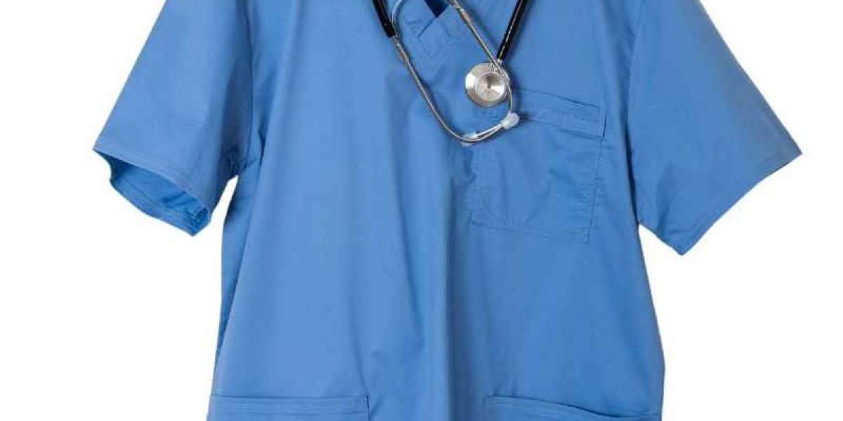 A Day in Healthcare Professionals: The Impact of Comfortable Navy Blue Scrubs