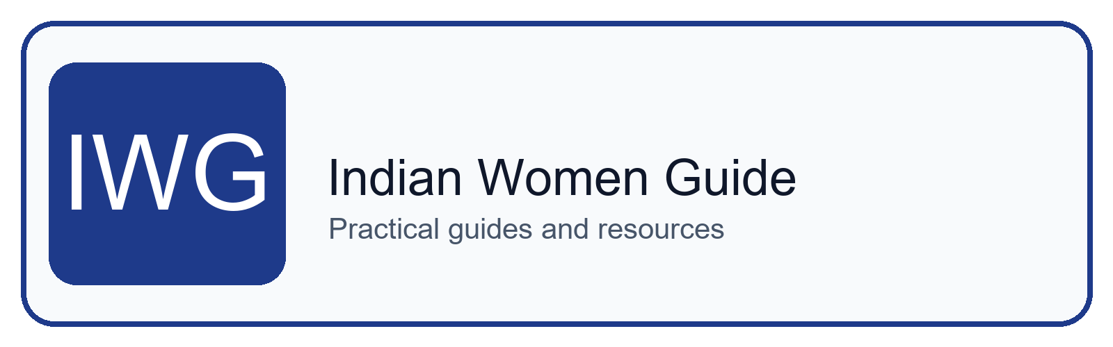 Indian Women Guide logo